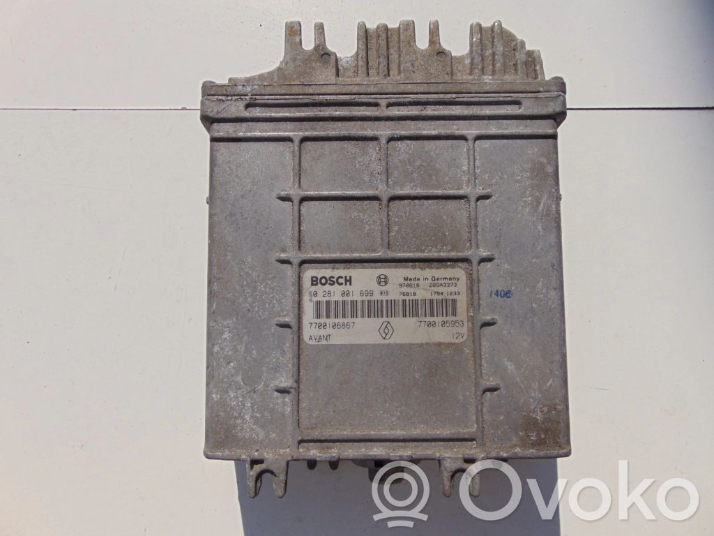 Renault Scenic I Engine control unit/module 