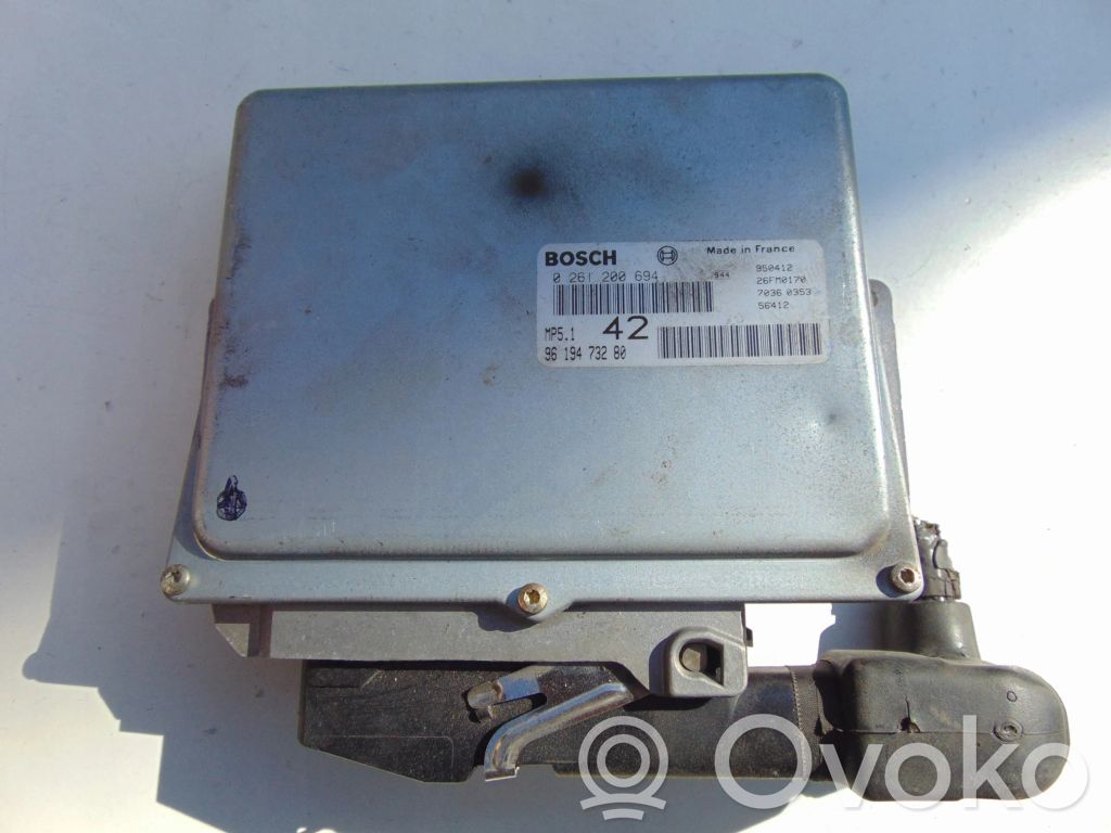 Peugeot 306 Engine control unit/module 