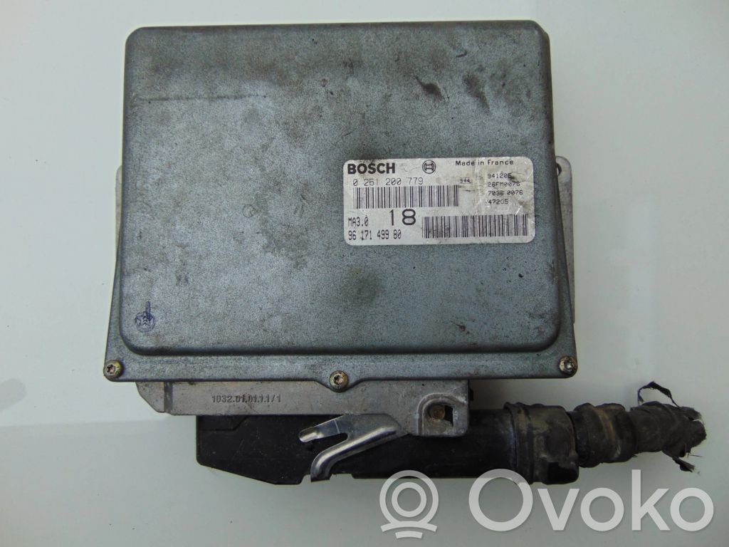 Citroen ZX Engine control unit/module 