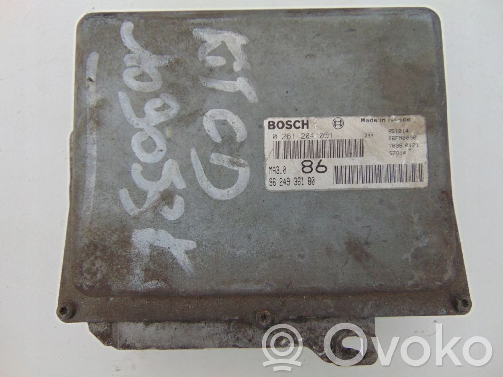 Peugeot 106 Engine control unit/module 