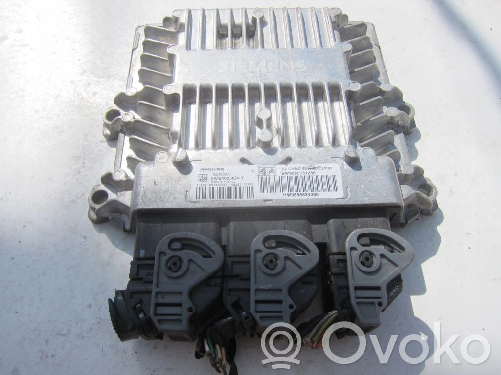 Engine control unit/module   9660781280