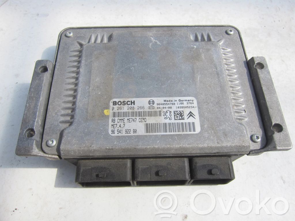 Peugeot 407 Engine control unit/module 