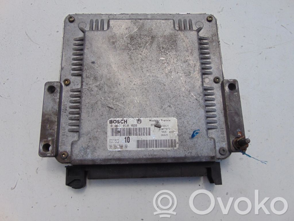 Peugeot 806 Engine control unit/module 