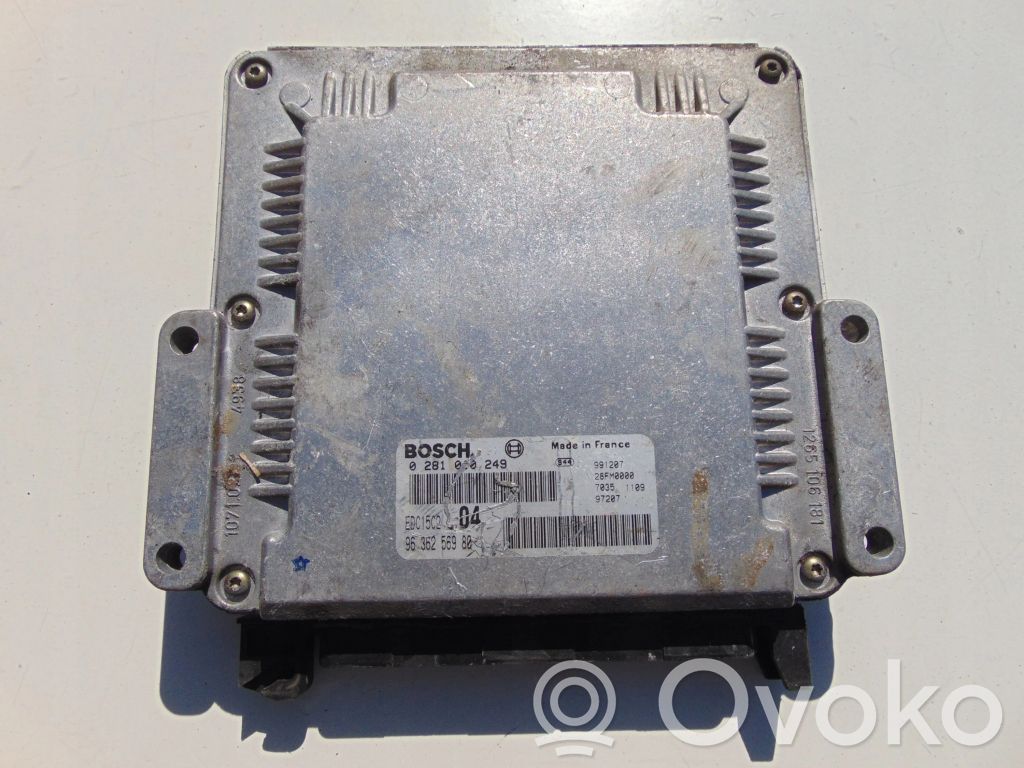Engine control unit/module   9636256980,0281010249
