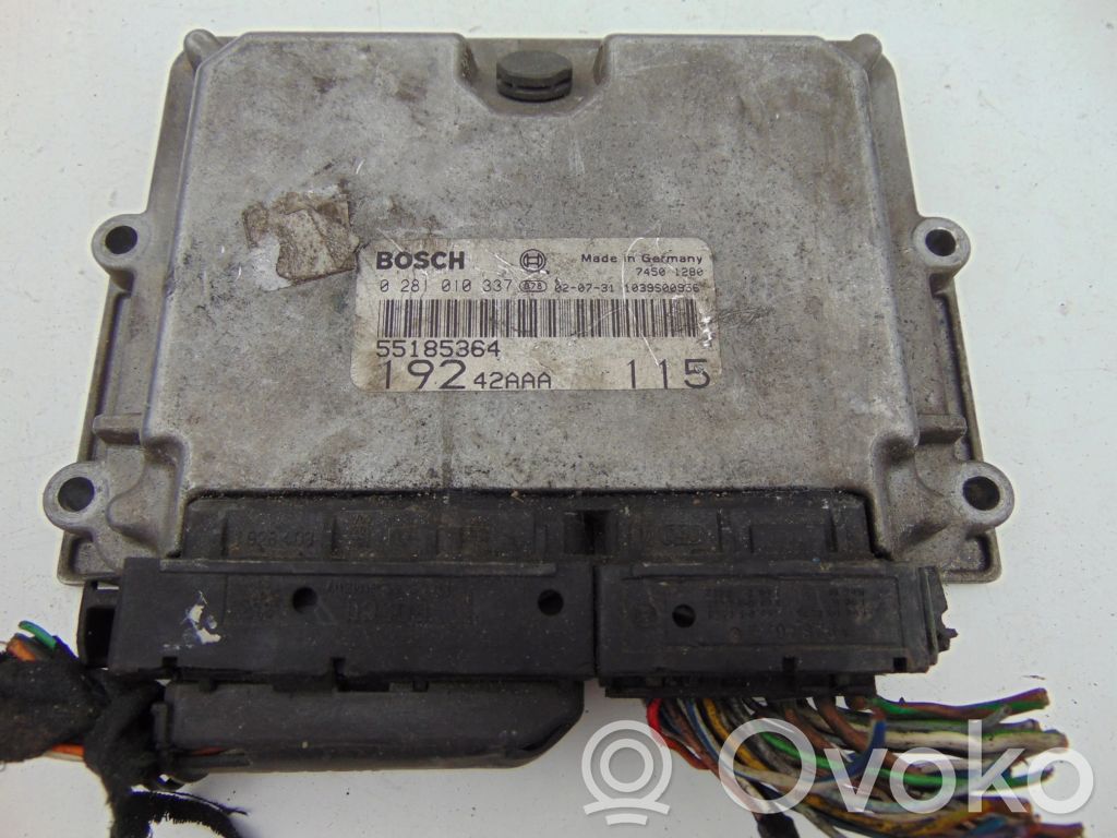 Engine control unit/module   55185364,0281010337