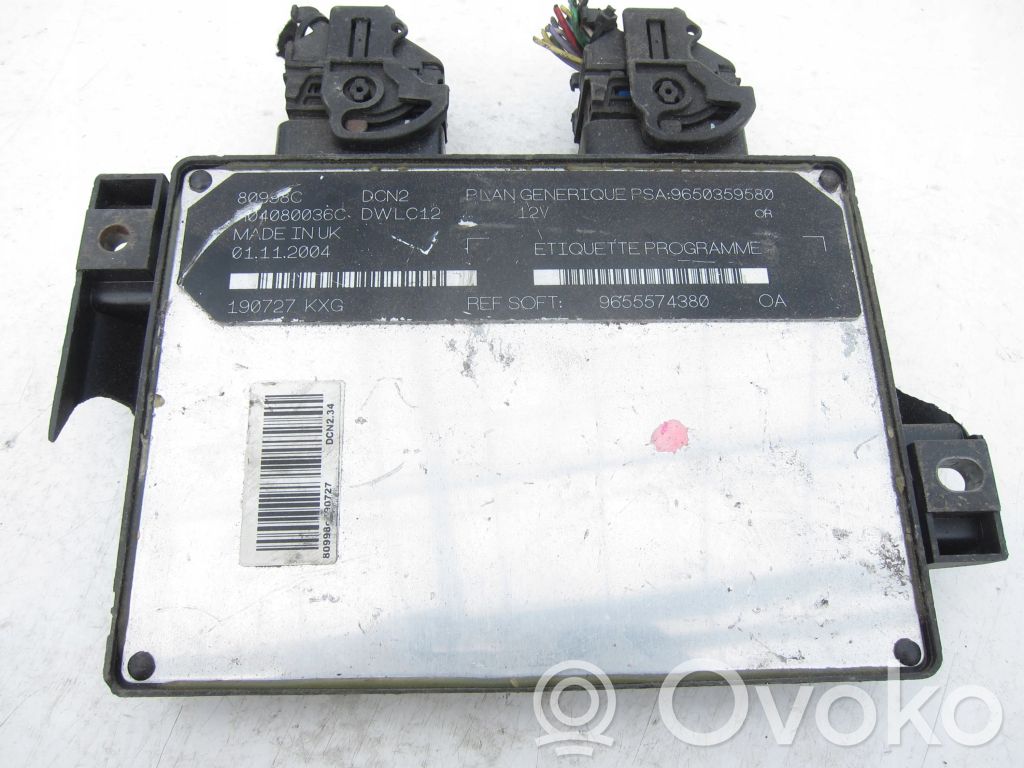 Engine control unit/module   9650359580,9655574380