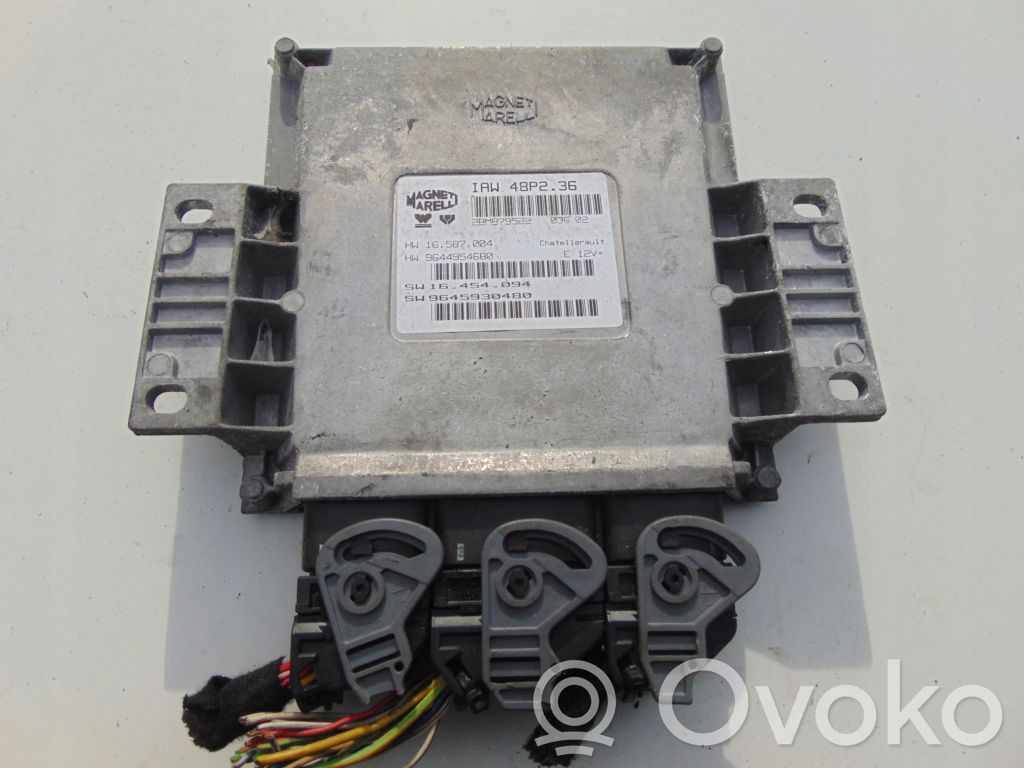Peugeot 307 Calculateur moteur ECU 