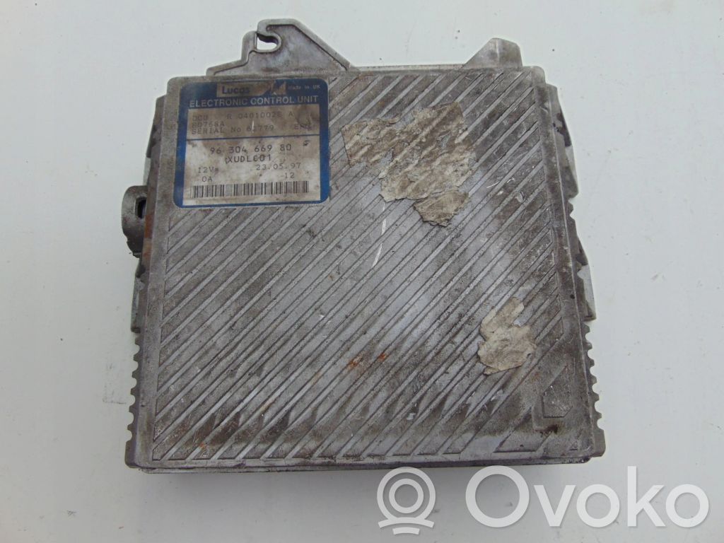 Engine control unit/module   9630466980