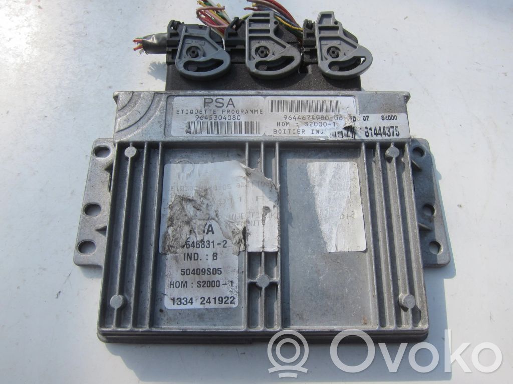 Peugeot 406 Engine control unit/module 