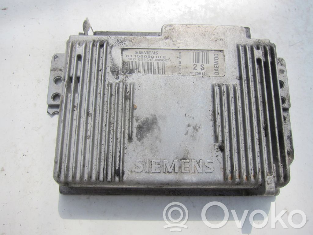 Engine control unit/module   96259124,K115000010E