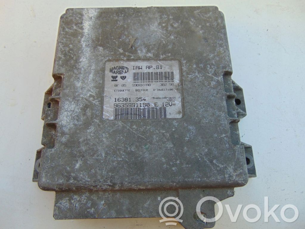 Peugeot 307 Engine control unit/module 