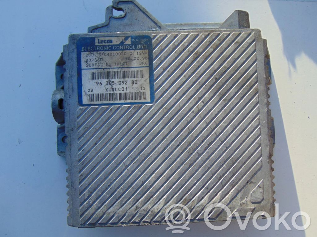 Citroen Xantia Engine control unit/module 