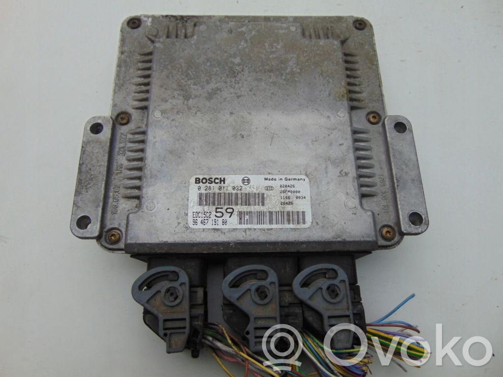 Peugeot 807 Engine control unit/module 