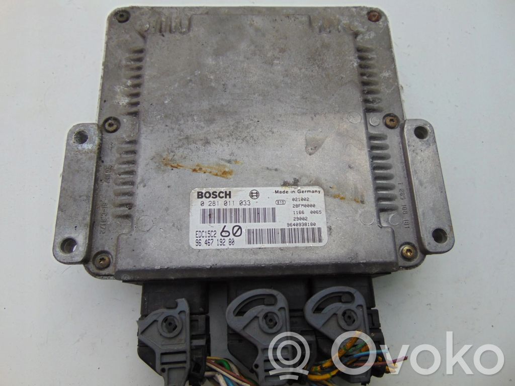 Engine control unit/module   9646719280
