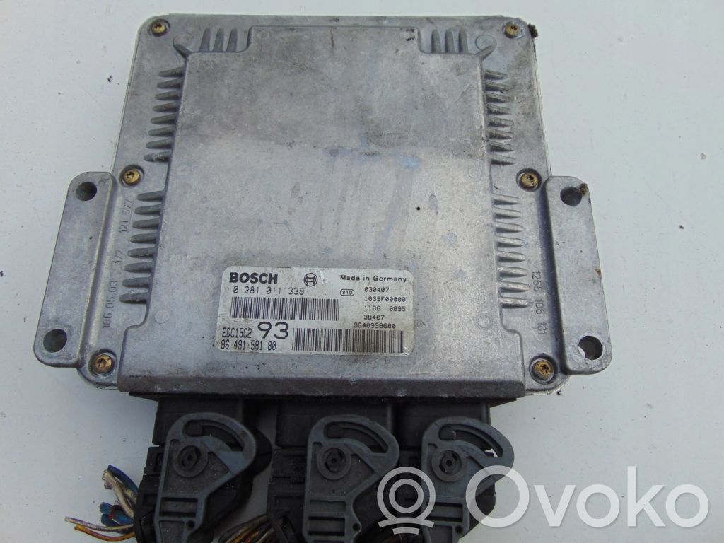 Peugeot 406 Engine control unit/module 