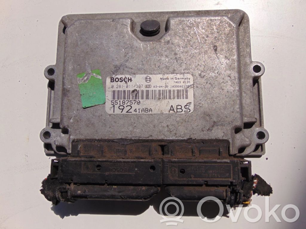 Fiat Stilo Engine control unit/module 