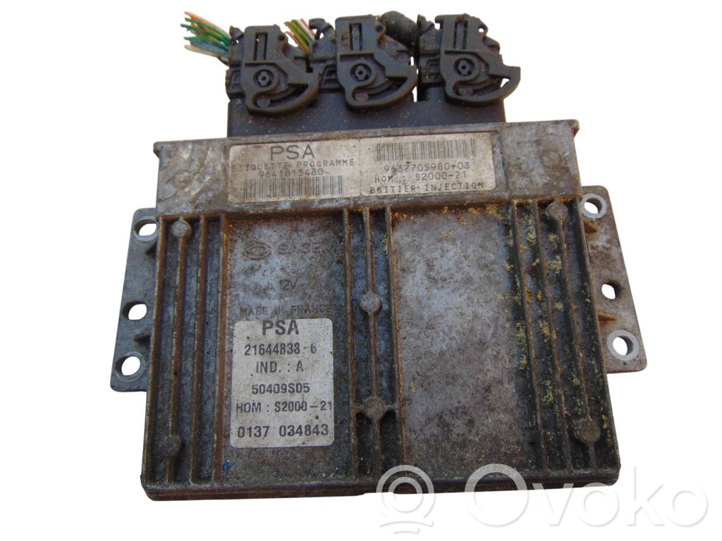 Citroen Saxo Engine control unit/module 