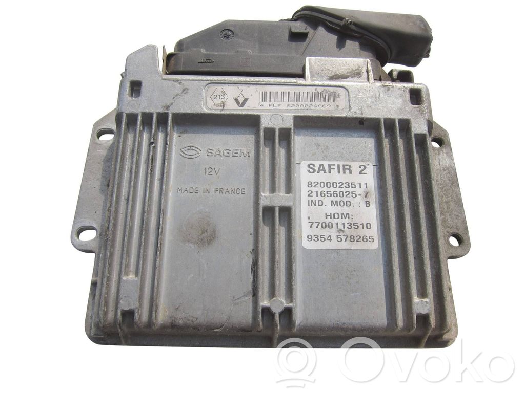 Engine control unit/module   8200024669,8200023511,7700113510,216560257,216560257,HOM7700113510