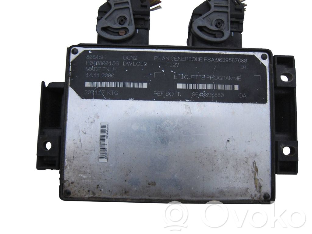 Peugeot 206 Engine control unit/module 