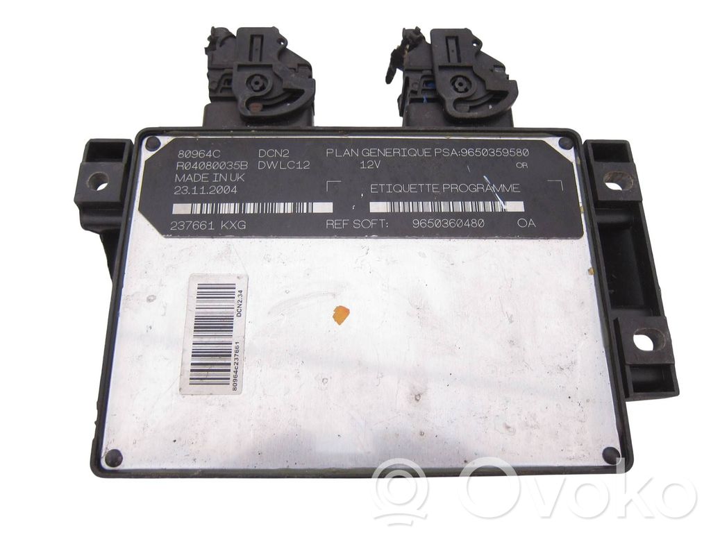Citroen Berlingo Sterownik / Moduł ECU 
