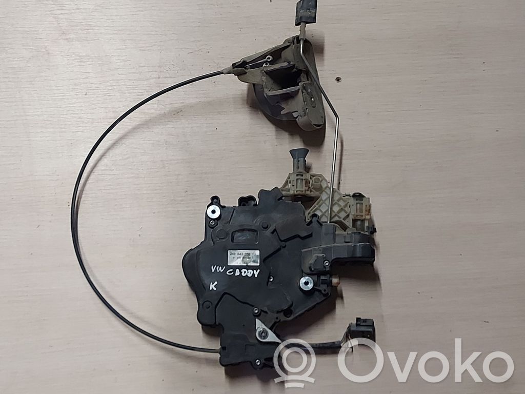 Volkswagen Caddy Slankiojančių durų spyna 