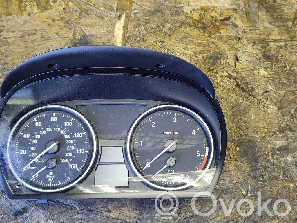 BMW 3 E90 E91 Speedometer (instrument cluster) 