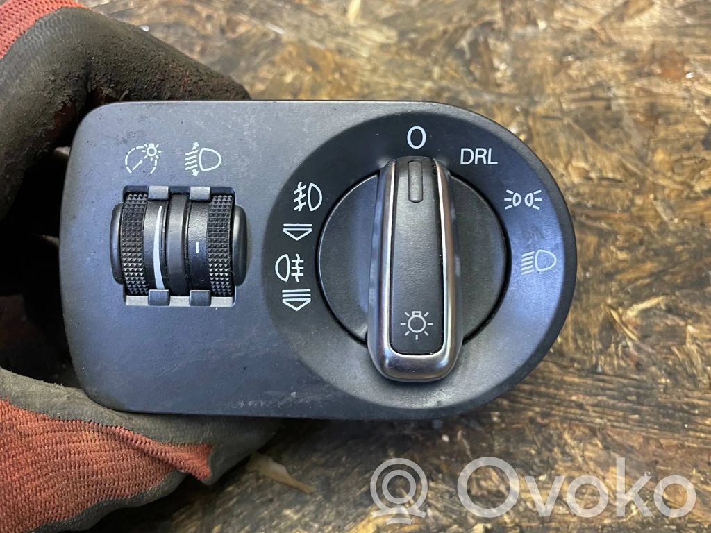 Audi A3 S3 A3 Sportback 8P Light switch 