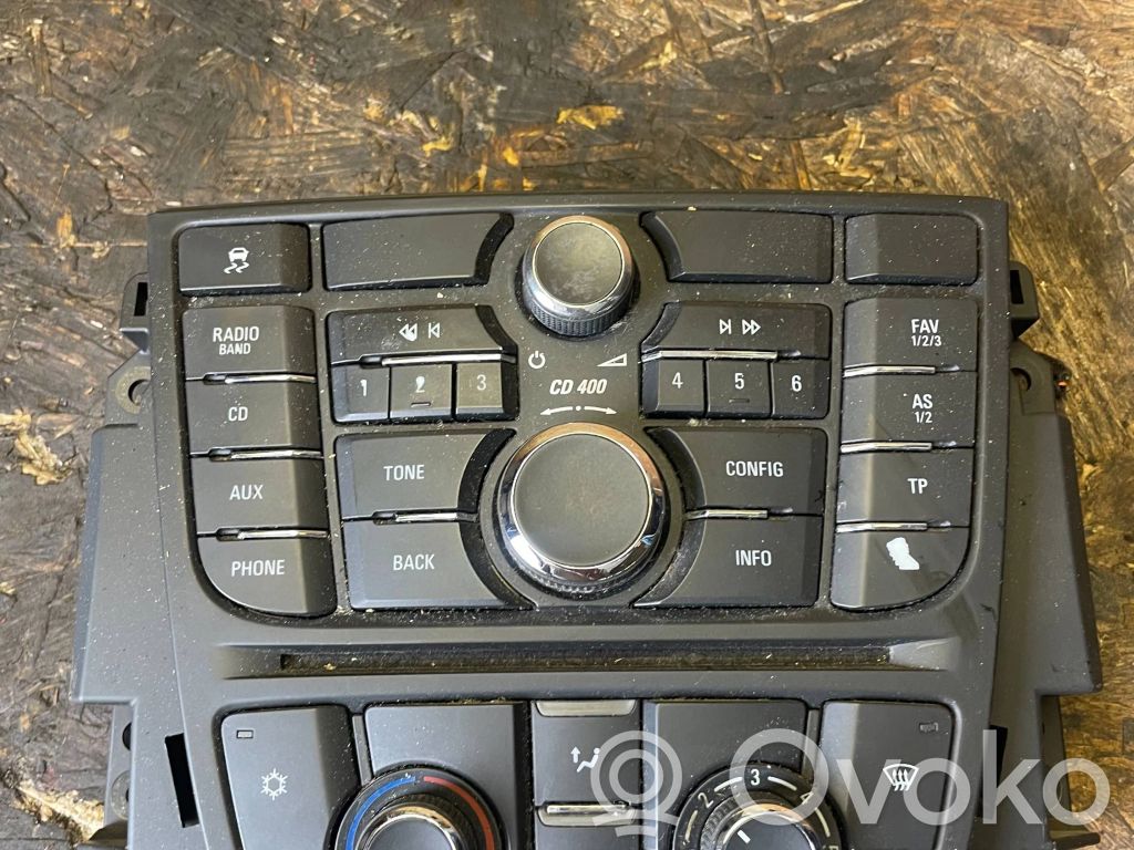 Opel Astra J Radio/CD/DVD/GPS head unit 