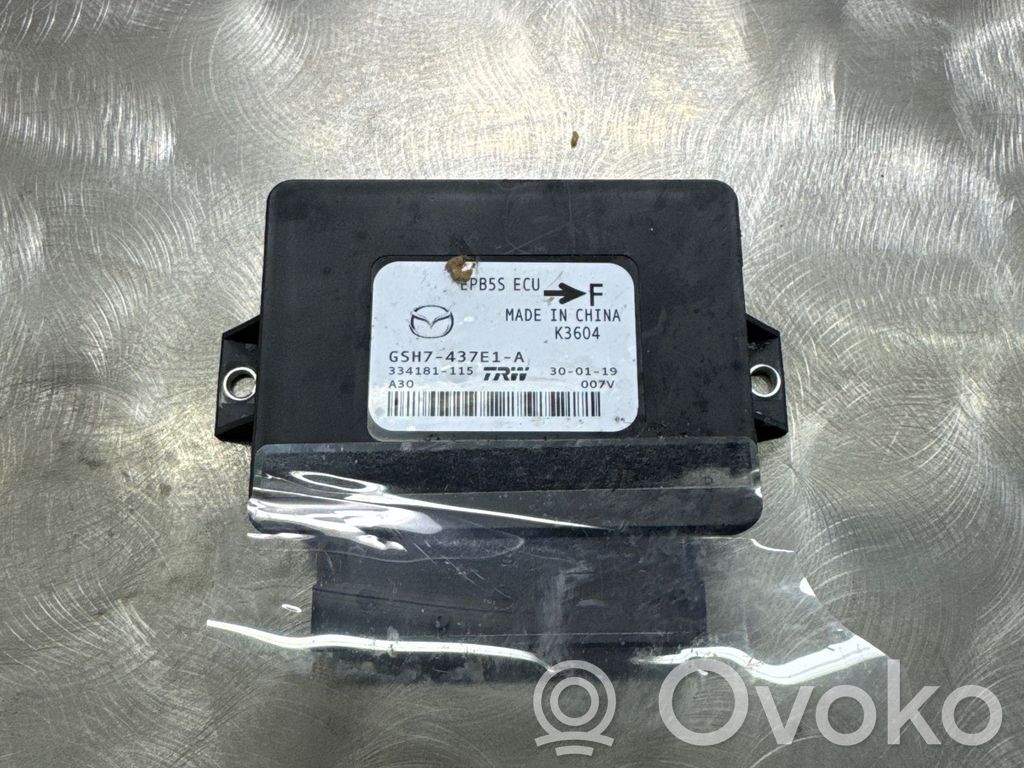 Mazda 6 Rear brake EMF control unit/module 