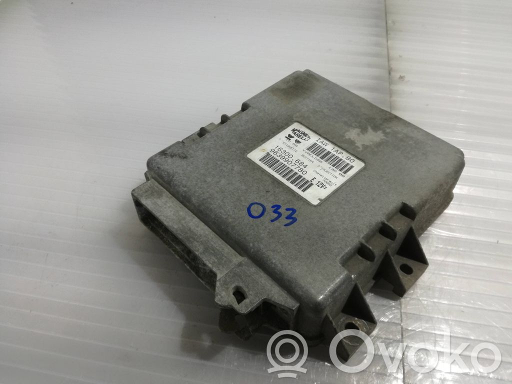 Engine control unit/module   IAW1AP80,9639907780,16300684
