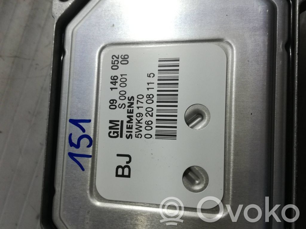Engine control unit/module   09146052,S0000106,5WK9170