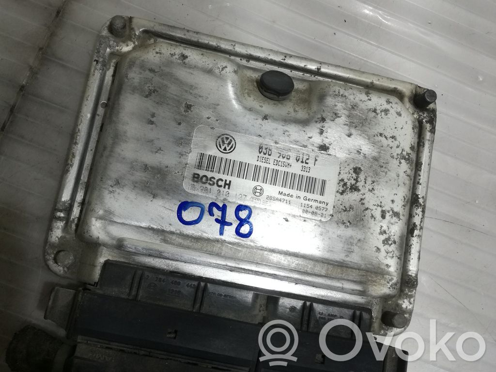 Skoda Octavia Mk1 (1U) Engine control unit/module 