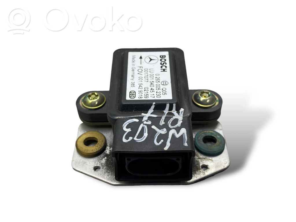 ESP (elektroniskās stabilitātes programmas) sensors (paātrinājuma sensors)