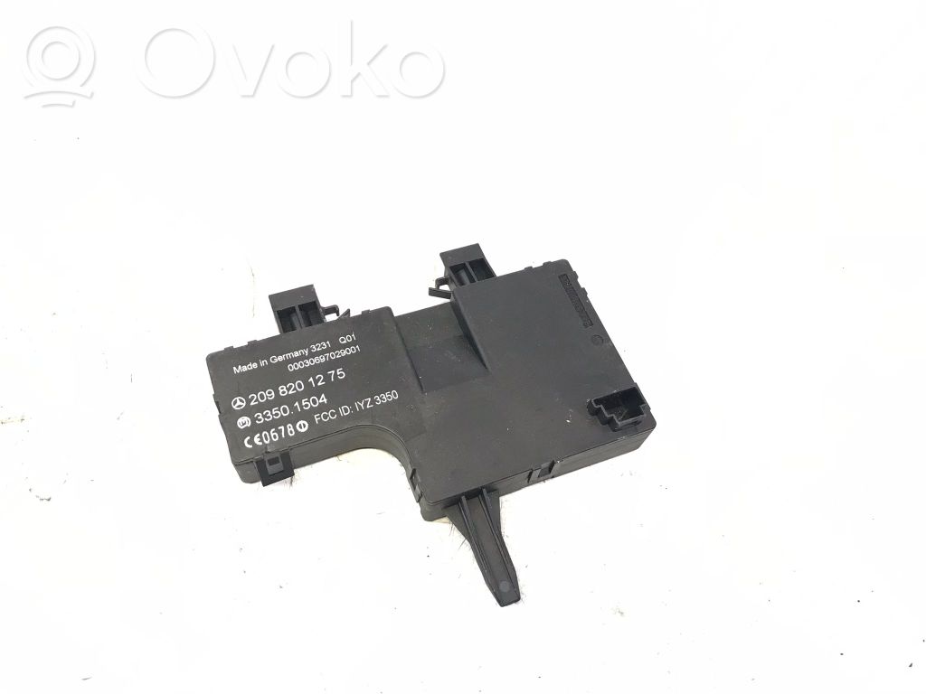 Keyless go vadības bloks