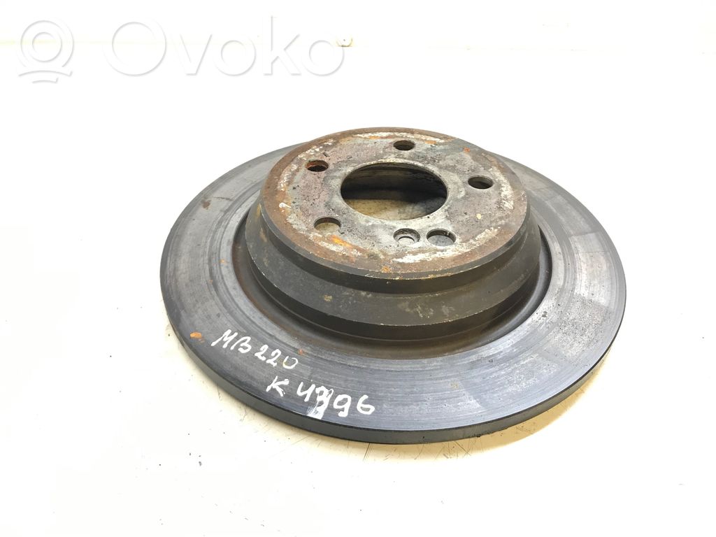 Aizmugurējais bremžu disks