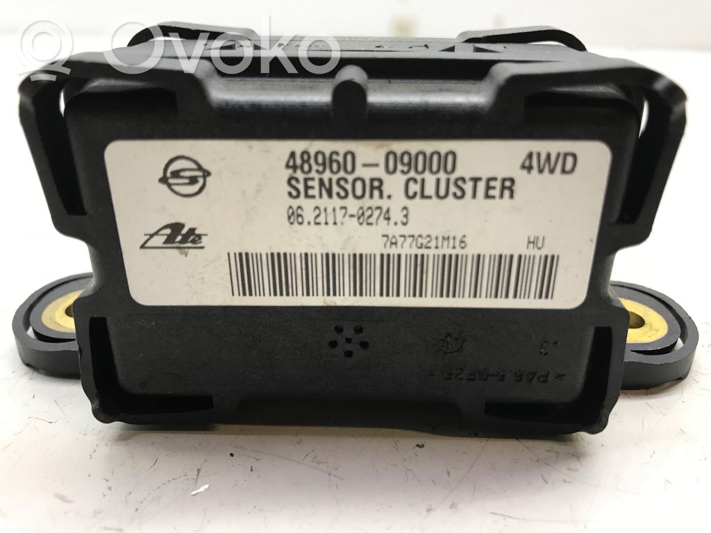 ESP (elektroniskās stabilitātes programmas) sensors (paātrinājuma sensors)