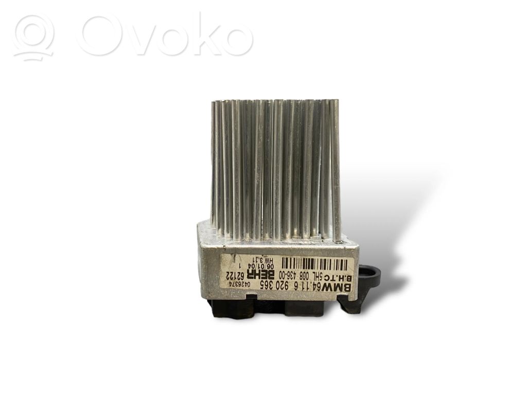 Mazā radiatora ventilatora reostats