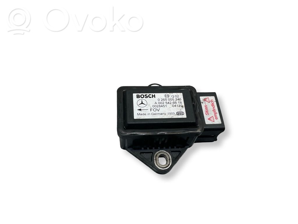 ESP (elektroniskās stabilitātes programmas) sensors (paātrinājuma sensors)