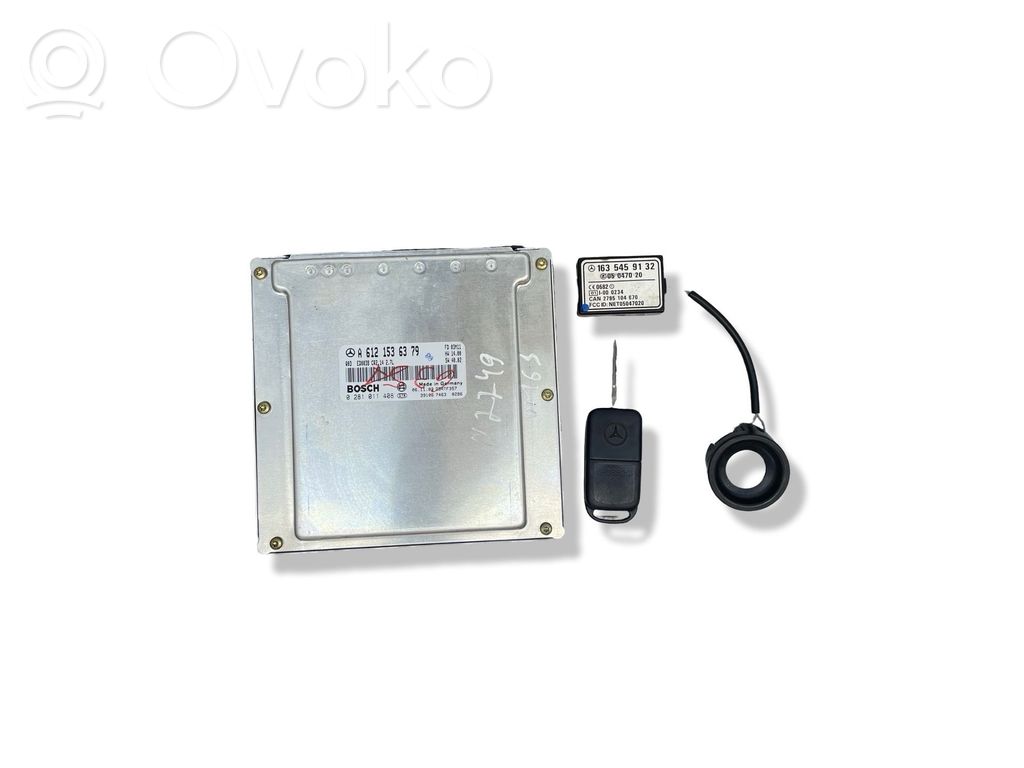 Aizdedzes ECU komplekts