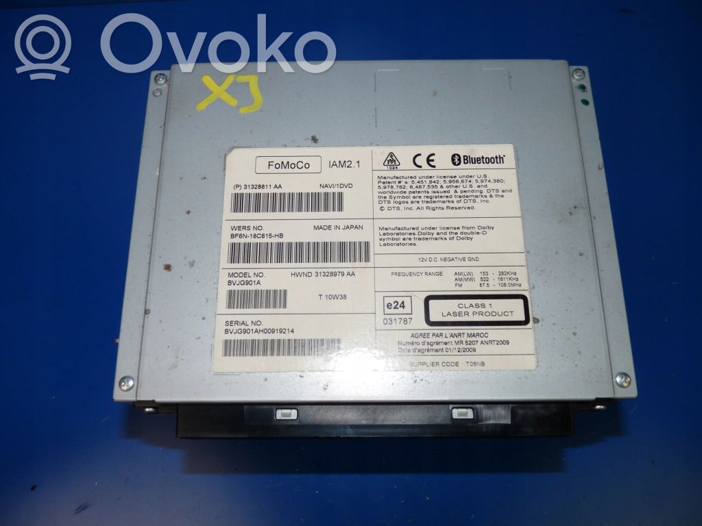 2016 Jaguar X351 XJ CD/DVD Disc Drive Player Unit FW9311B608AD OEM