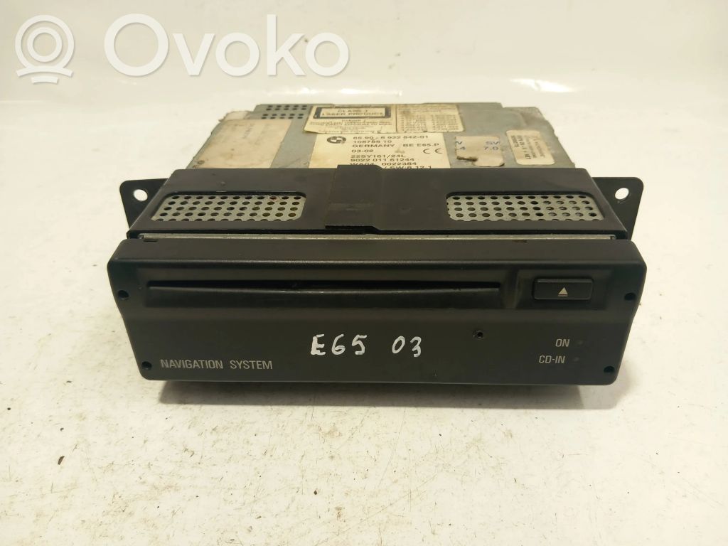 6922642 BMW 7 E65 E66 Считывающее устройство CD/DVD навигации (GPS), 20 ...
