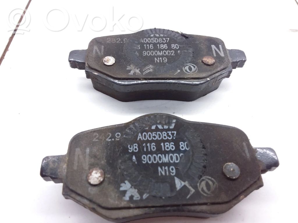 Pastiglie Freno TRW GDB1844 Per Opel Mokka/J13 - Set Di 4, Posteriori, Con Sensore Usura - Foto 2