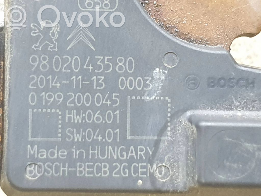 9802043580 Citroen Berlingo Minuskabel Massekabel Batterie, 53.00  