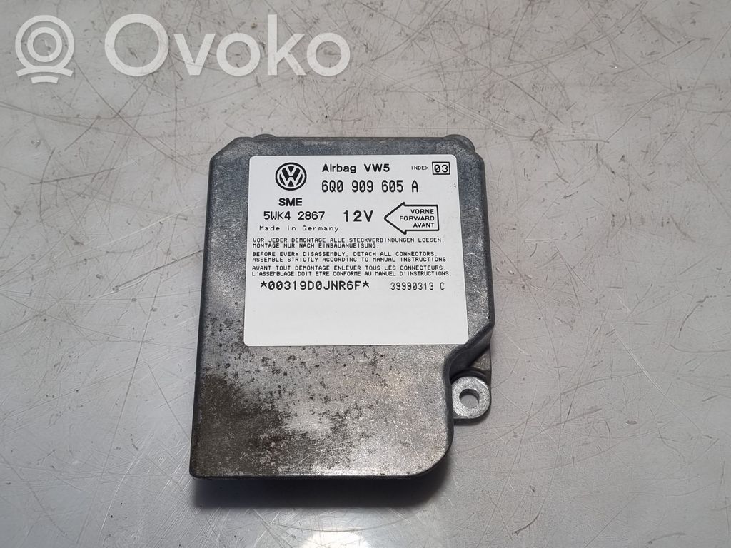 6Q0909605AVolkswagenGolfIVUnidaddecontrol/módulodelAirbag,5,00€|OVOKO