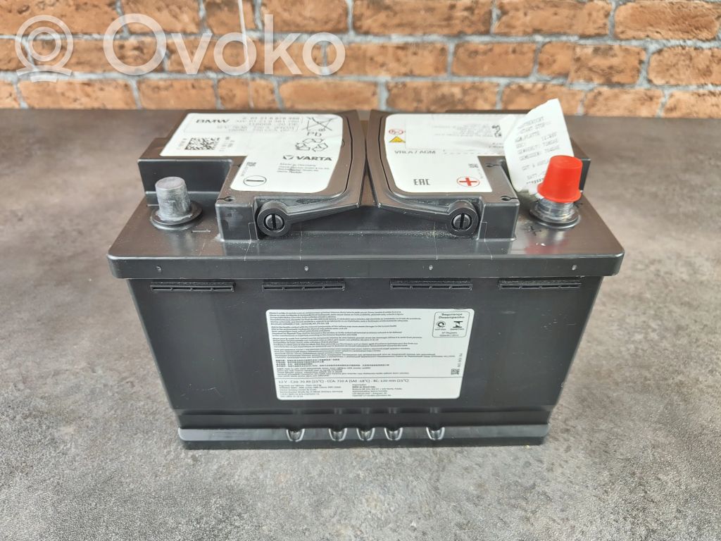 Battery 80AH original BMW - 61217604816, 61 21 7 604 816