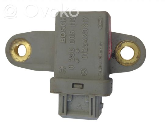 Mercedes-Benz S W220 Gaisa spilvenu trieciensensors 