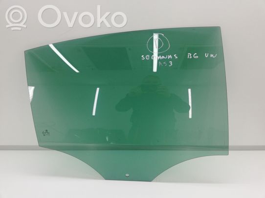 Volkswagen PASSAT B6 Rear door window glass 