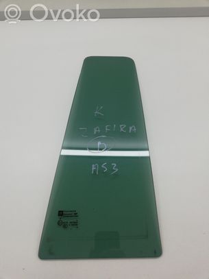 Opel Zafira B Rear vent window glass 