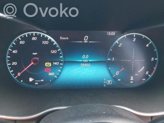 Mercedes-Benz C W205 Licznik / Prędkościomierz 