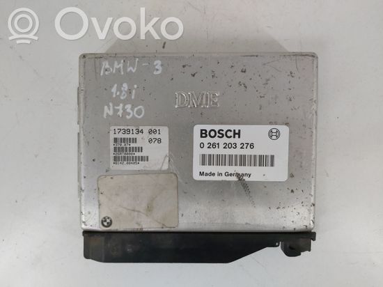 BMW 3 E30 Engine control unit/module ECU 0261203276 1739134001